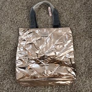 Rose gold Victoria’s Secret bag